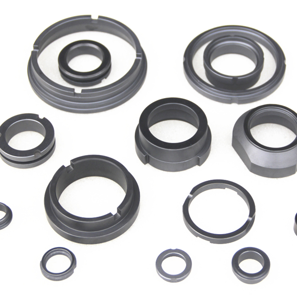 Pressureless sintered silicon carbide seal ring